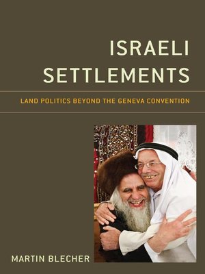 cover image of Israeli Settlements
